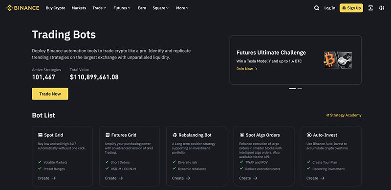 Binance Martingale Automation Strategy