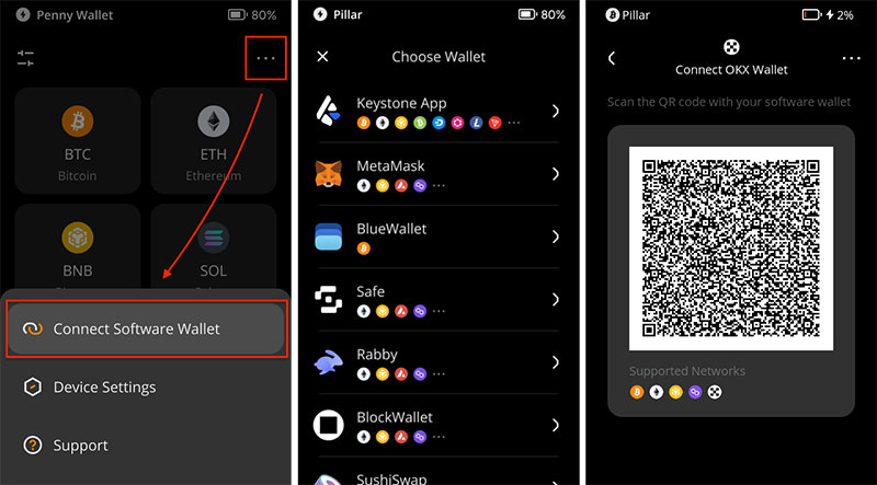 OKX wallet transfer in