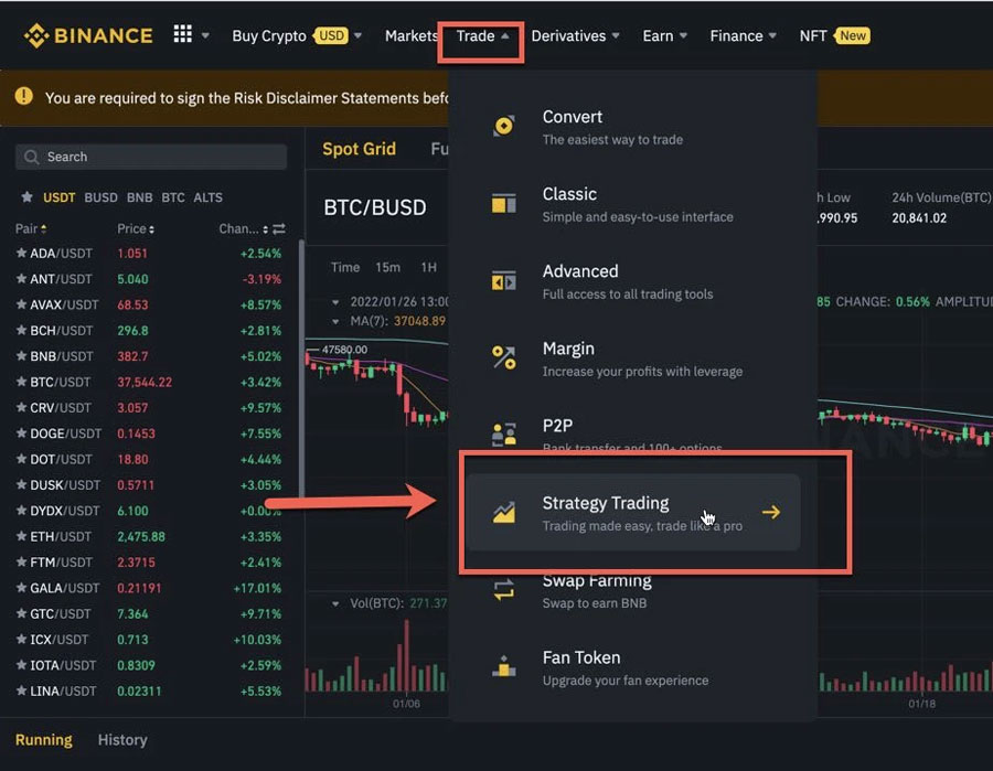 Binance Contract Management Tools
