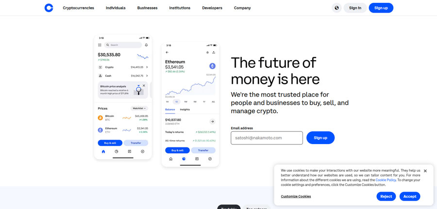 Coinbase Exchange