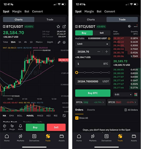 Bybit Spot Trading
