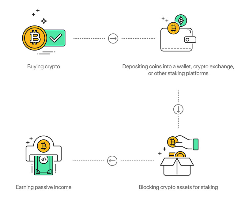 Cryptocurrency Staking Process