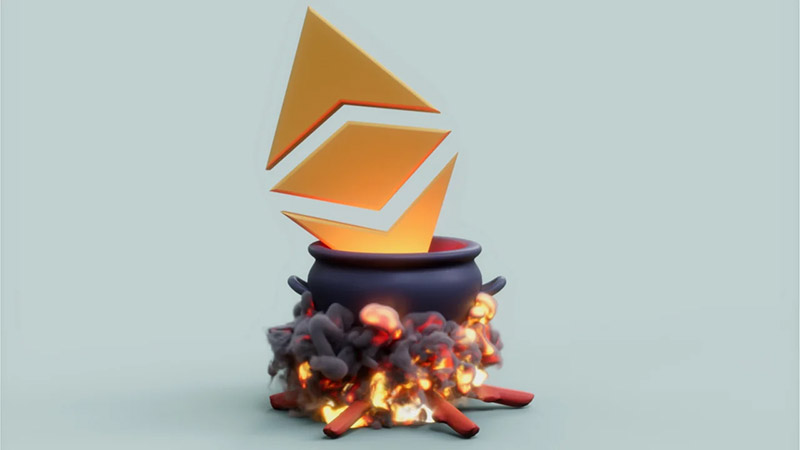 Ethereum ETH burn