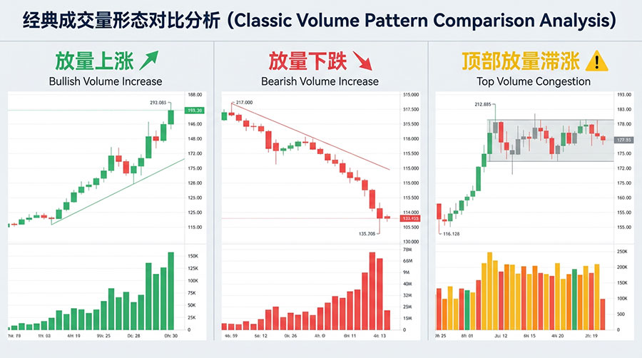 Comparison of Volume Patterns