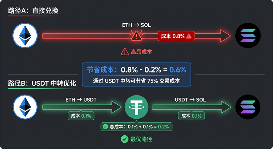 Exchange Cost Comparison