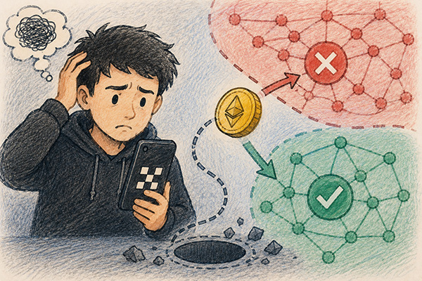 欧易OKX转账转错网络怎么找回？