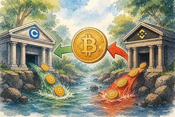 BTC转入交易所和转出交易所意味着什么