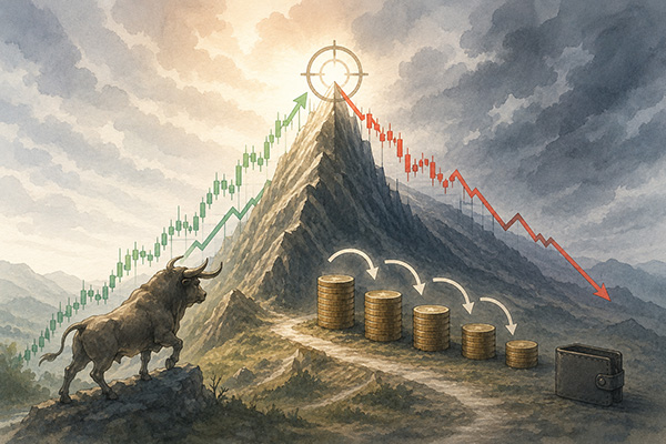 如何在牛市末期识别顶部信号并逐步减仓