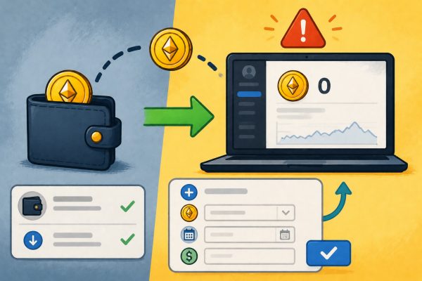 Exchange Cost Price Suddenly Reset to Zero: How to Re‑enter Transferred Crypto Assets