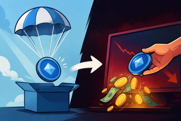 Airdrop Tokens Cost Basis Shows as Zero: What Happens When You Sell
