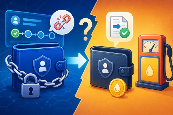 Do I need to send a transaction to clear wallet delegation? What if I have no gas?