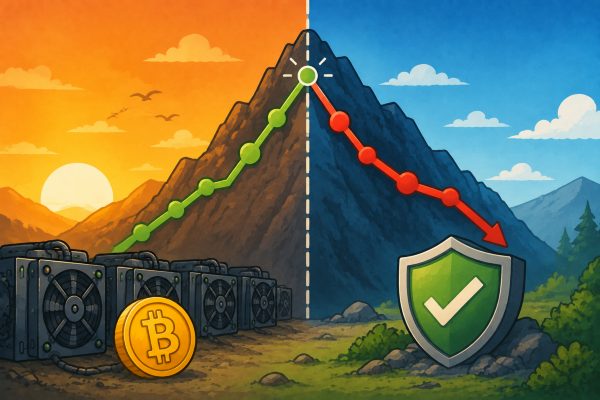 Mining Difficulty Falls After Hitting a Record High: Does That Mean Network Security Is Weaker?