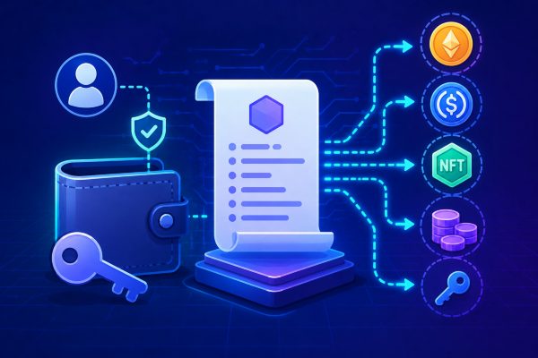 Which wallet assets can an EIP-7702 delegated contract take away?