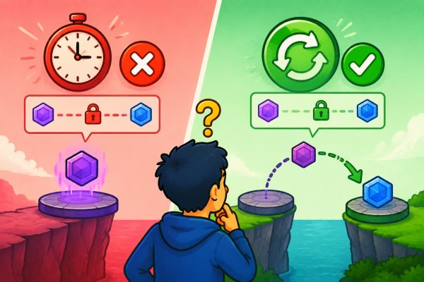 Retrying right after a cross-chain quote expires: Will it create two transfers?