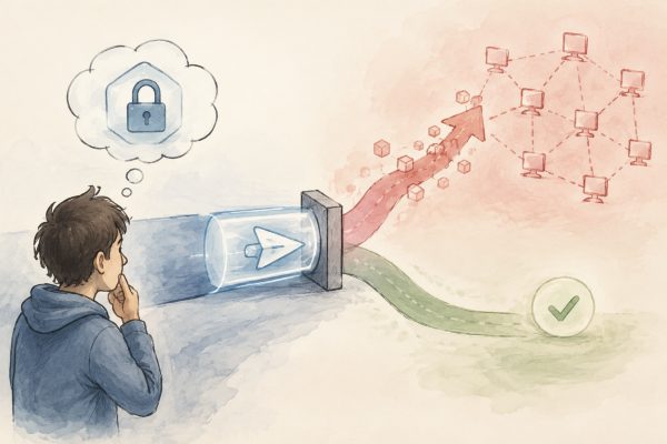 Stuck After Submitting a Private Transaction: Will It Be Publicly Broadcast If It Fails?