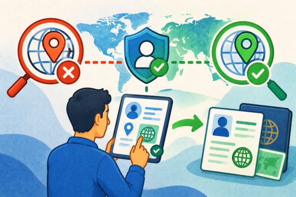 Wrong Region in Permissioned DeFi: How to Update zkKYC Information