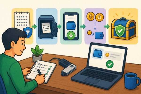 Heirs Don't Know How to Use a Wallet: How to Rehearse Recovery with a Small Amount First