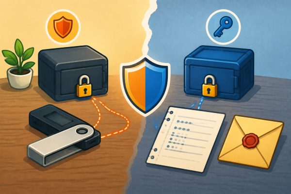 Hardware Wallet for Family: Should Recovery Instructions and Seed Phrase Be Separate?