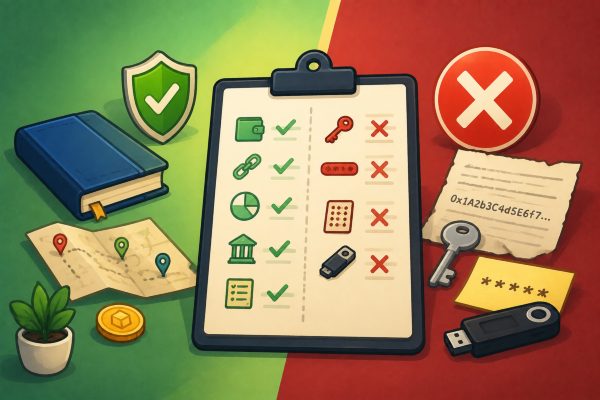 How to Write a Crypto Inheritance List: What to Leave and What to Never Include