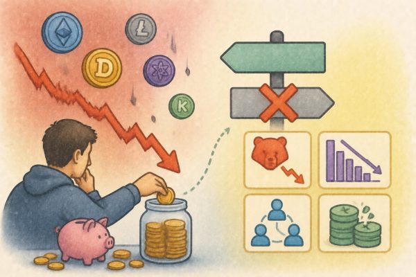 When to Stop DCA'ing into Falling Altcoins: 4 Key Signals