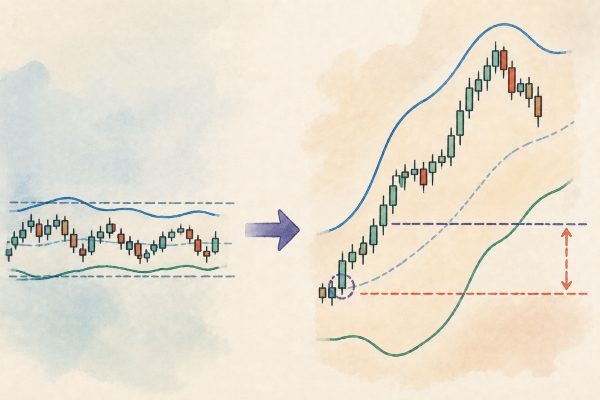 Bollinger Bands Sudden Expansion: How to Adjust Your Stop Loss After Entry