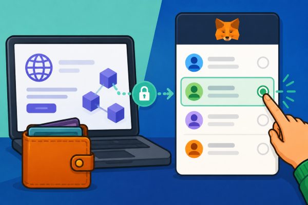 When Connecting to a DApp with Multiple Accounts Selected: Which One Does the Page Read?