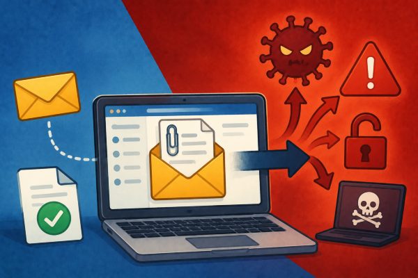 Email Attachment Claims to Be Transaction Record: What Could Happen After Opening It?