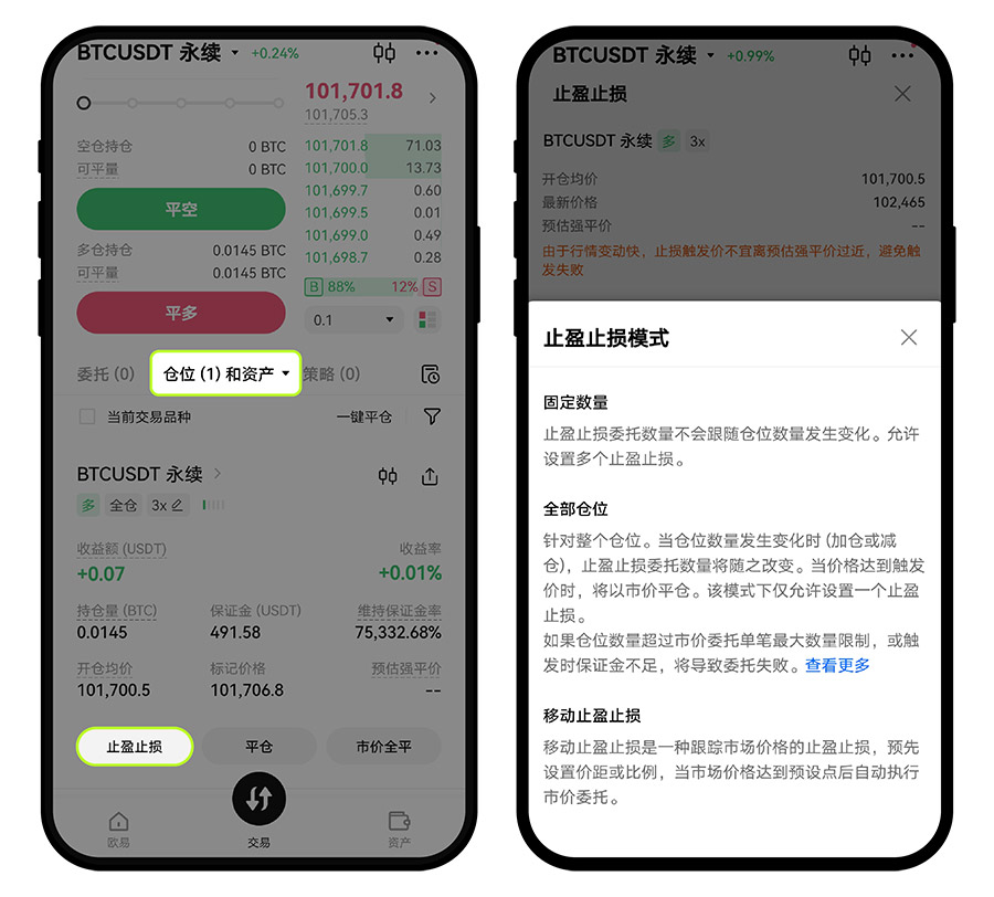 OKX Stop-Loss and Take-Profit
